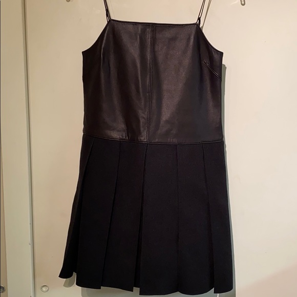New Rag & Bone Leather Mini Dress - Picture 2 of 5